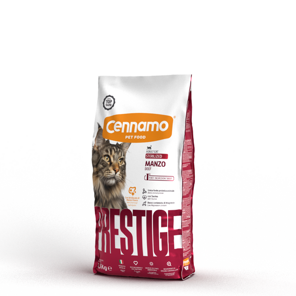 Prestige Cat Adult Sterilized Hovězí maso 1,5 kg