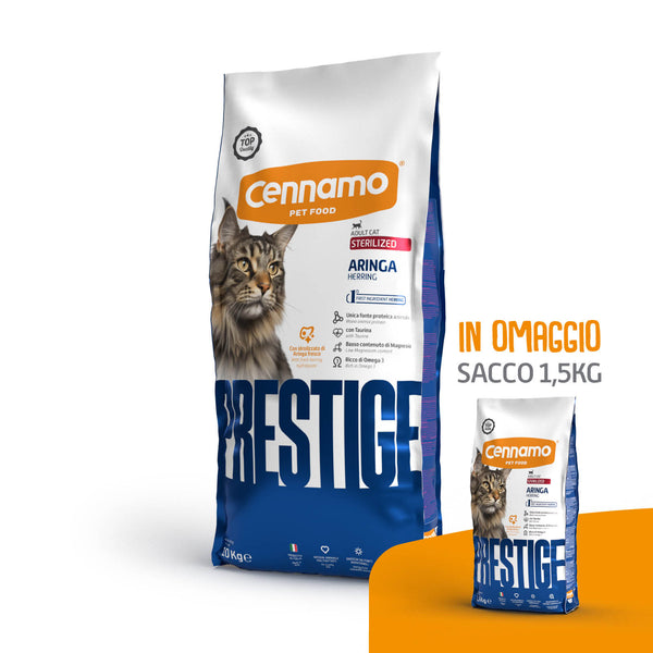 Prestige Cat Adulto Arenque Esterilizado 10 kg